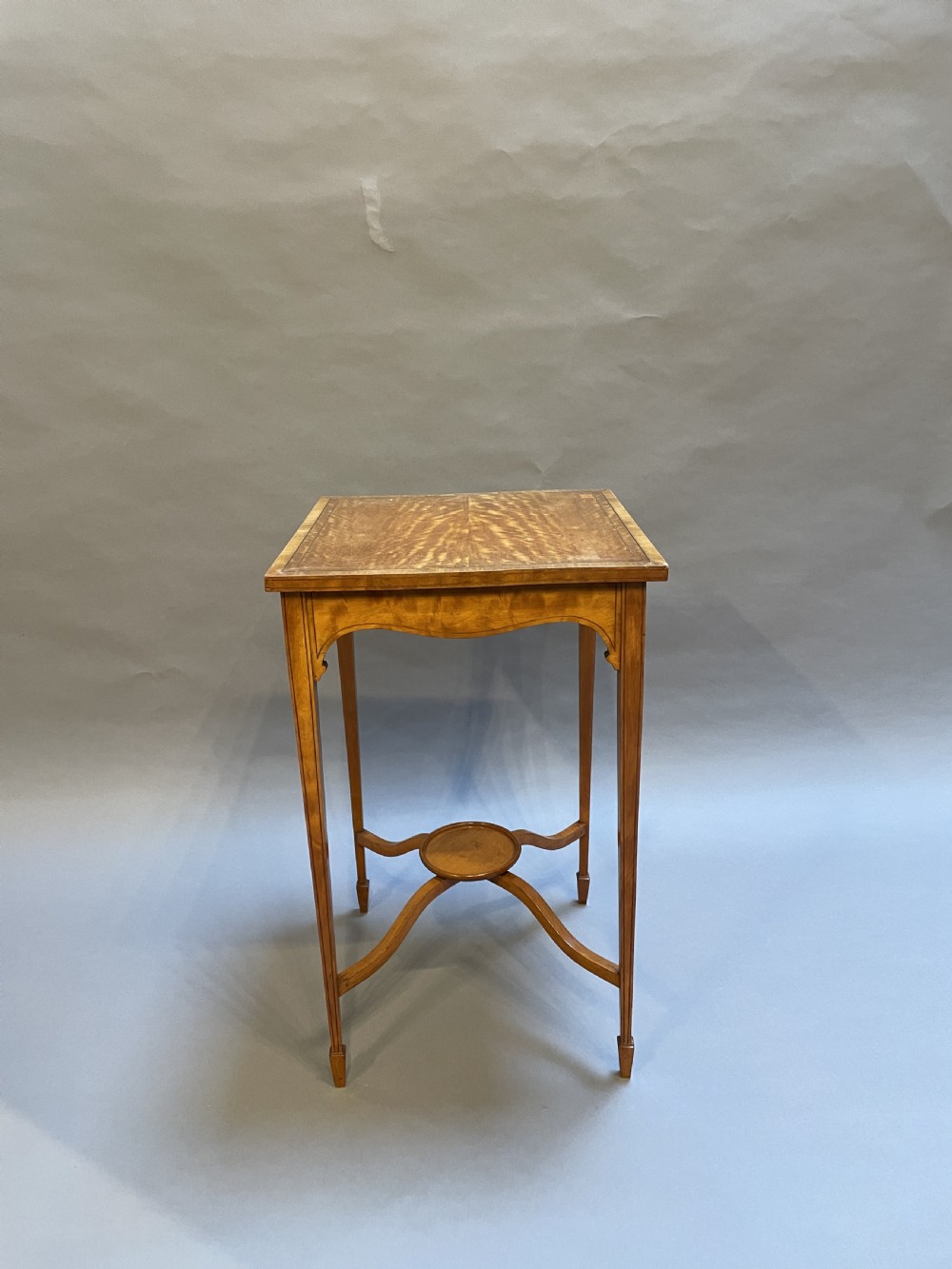 Edwardian Satinwood Occasional Table View V