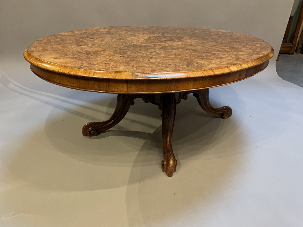 Victorian Walnut Coffee Table View IV