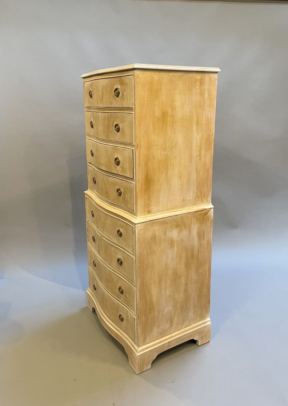 Georgian Revival Tallboy Chest View V