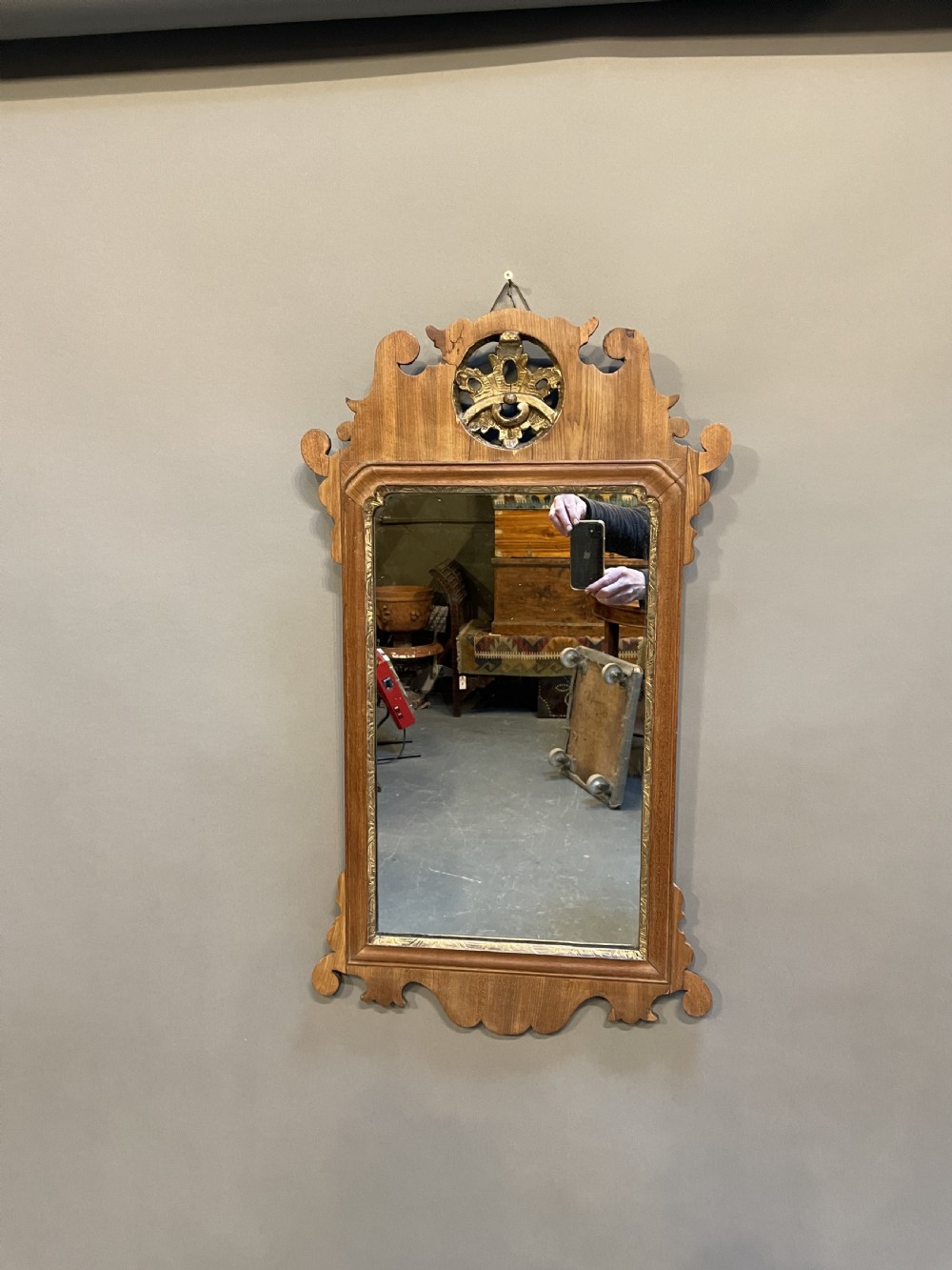 George III Pier Mirror View IV