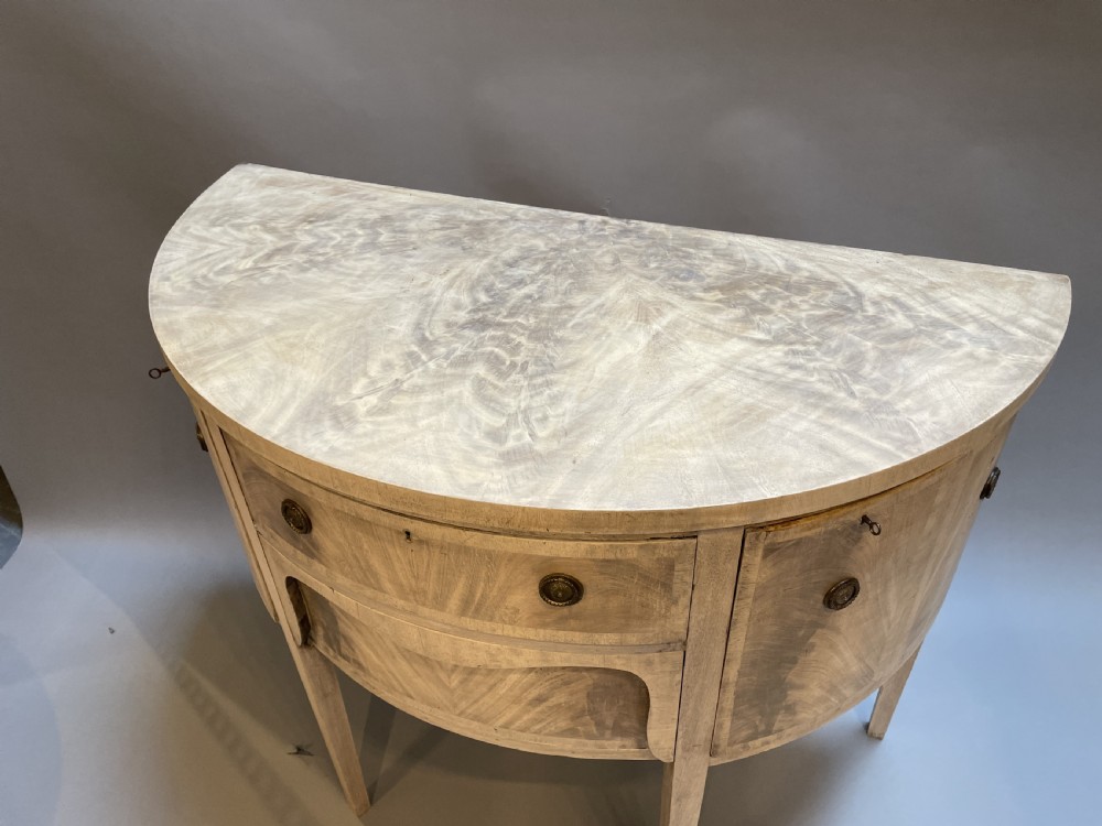 C19th Demi Lune Sideboard View III