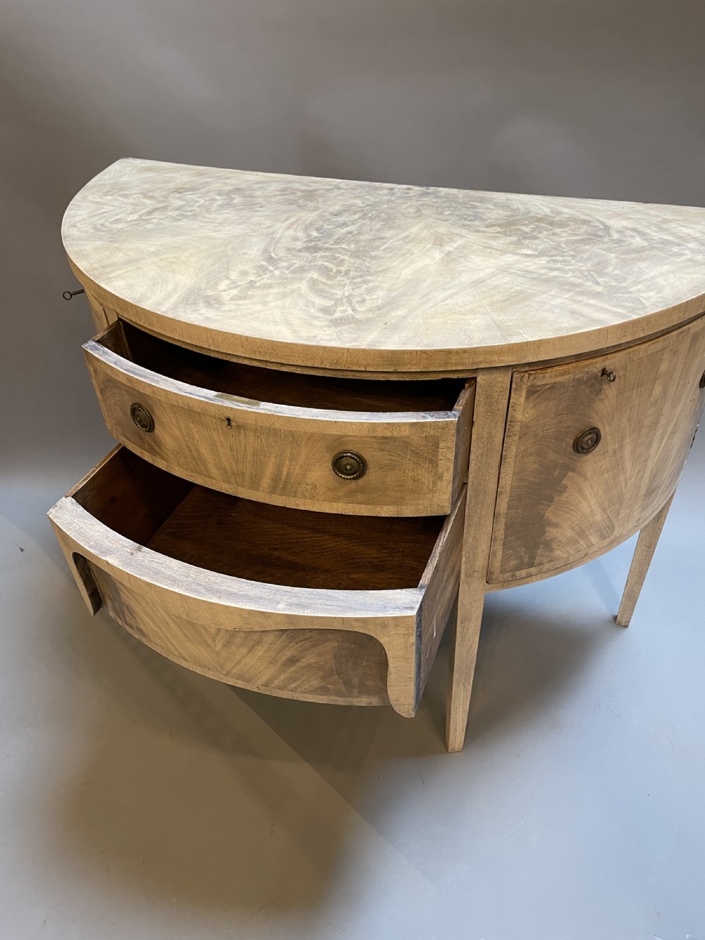 C19th Demi Lune Sideboard View IV
