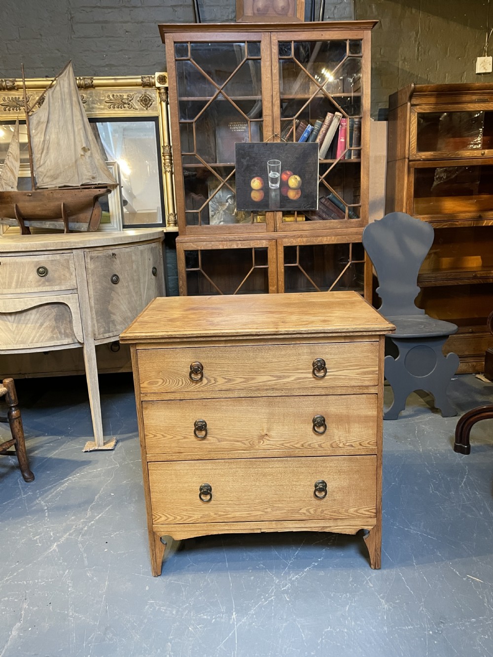 Libertys Arts & Crafts Chest Of Drawers,  View VIII
