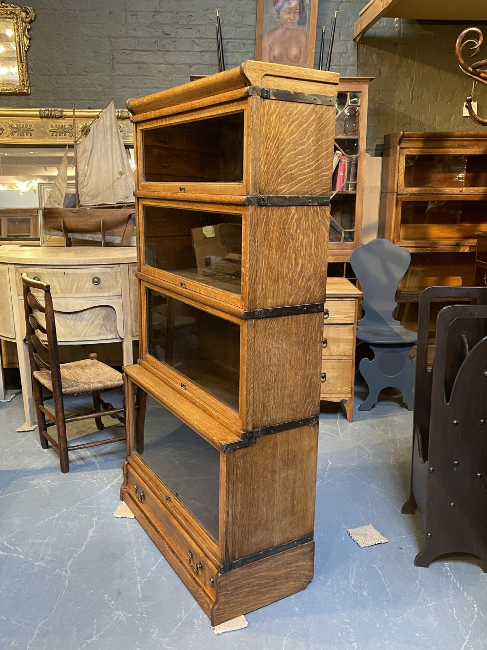 Globe Wernicke Stacking Bookcase View VIII