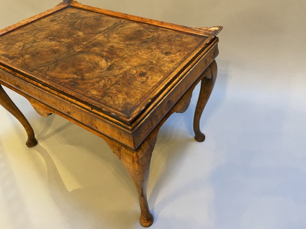 Georgian Style Walnut Coffee Table View II
