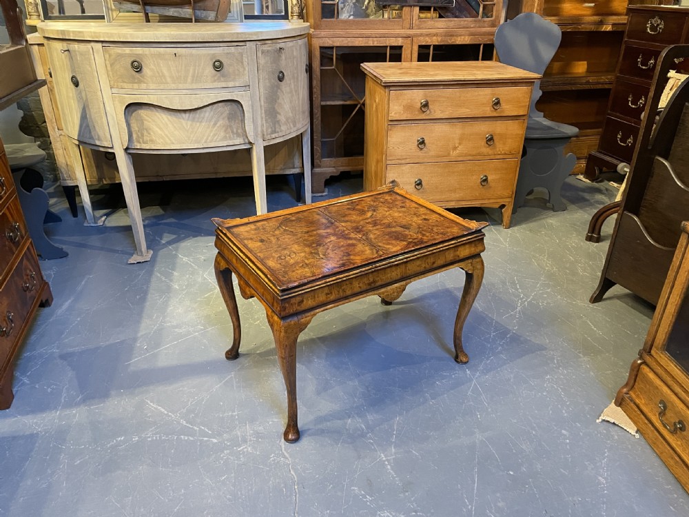 Georgian Style Walnut Coffee Table View VII