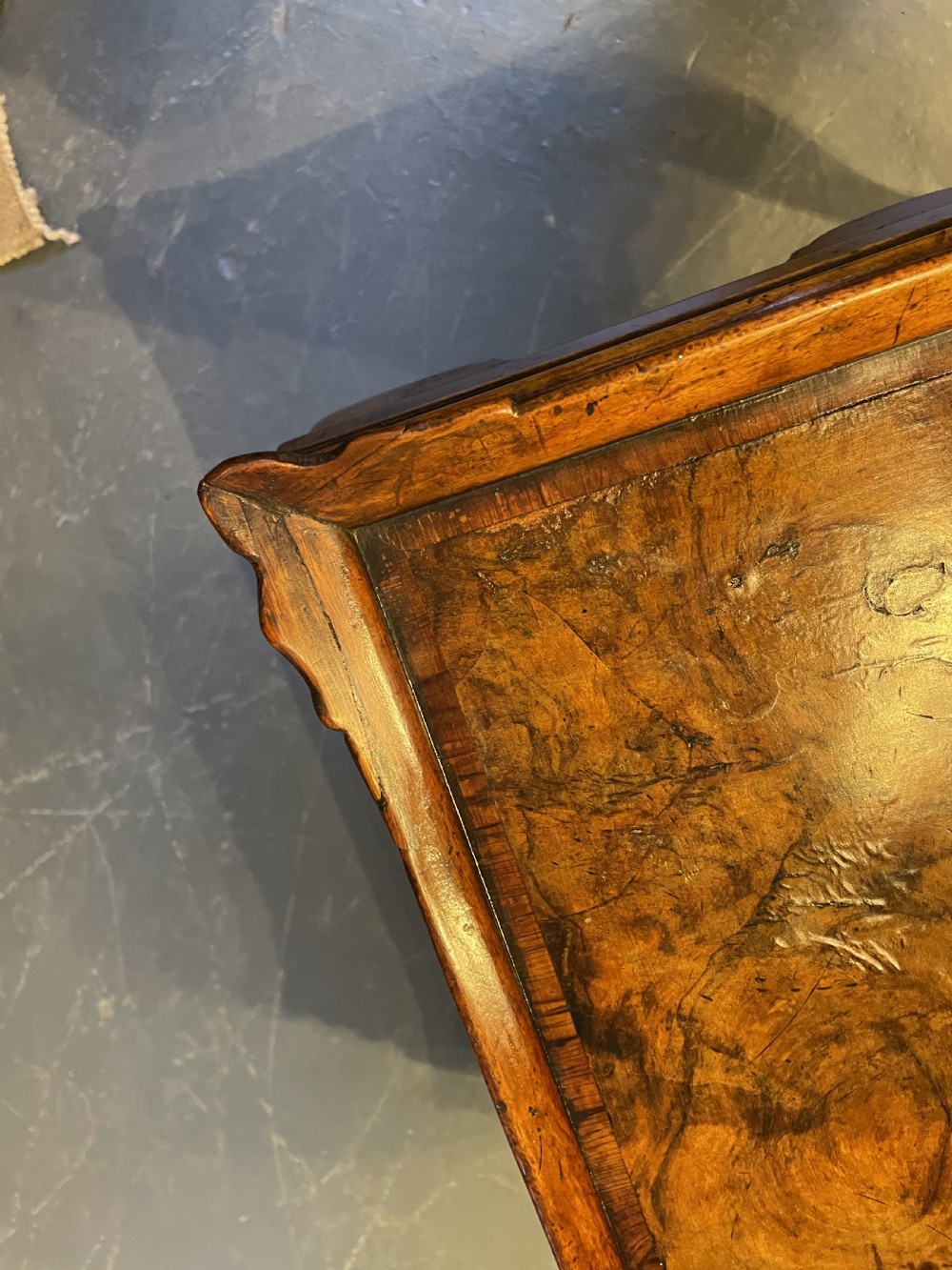 Georgian Style Walnut Coffee Table View VIII