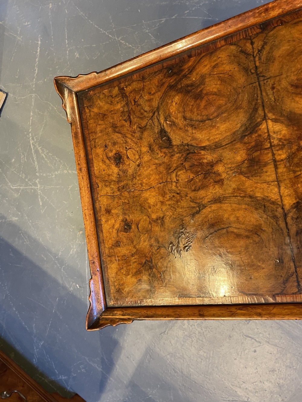 Georgian Style Walnut Coffee Table View IX