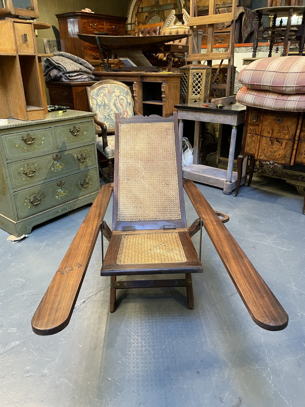 Anglo-colonial Planters Chair View VI
