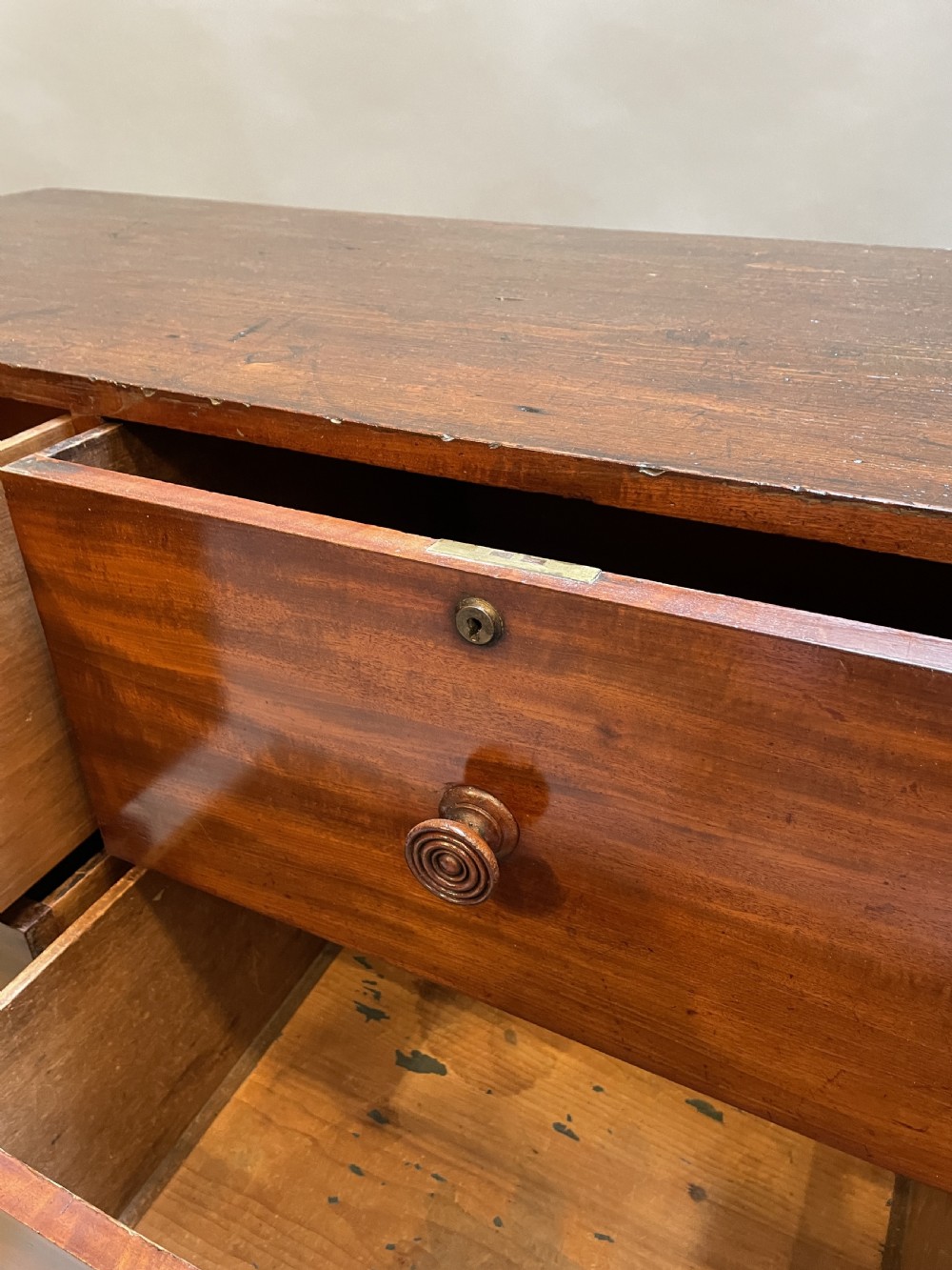 William IV Low Chest Of Drawers View IV