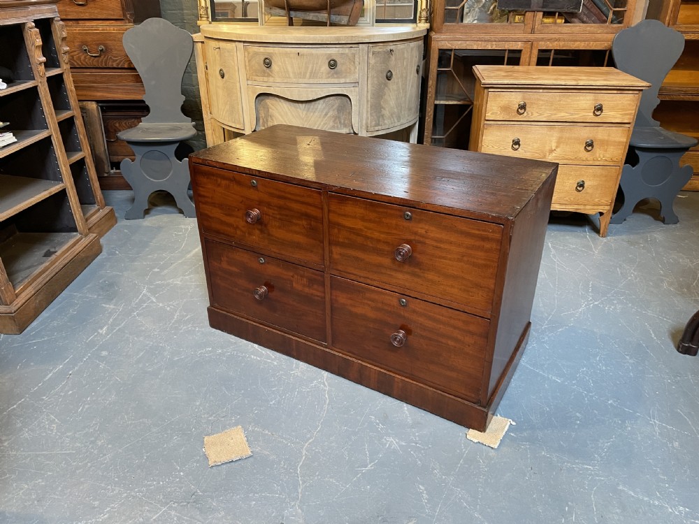 William IV Low Chest Of Drawers View X