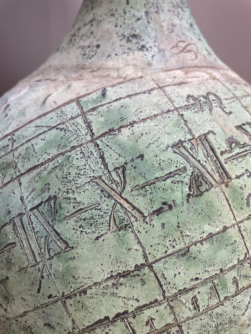 Unique Sun Dial Table Lamp View III