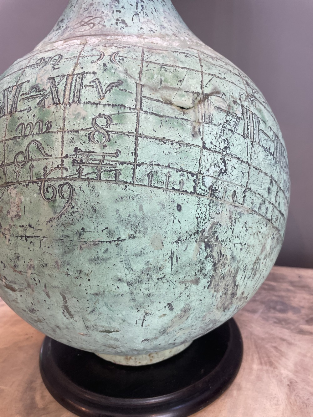 Unique Sun Dial Table Lamp View VI