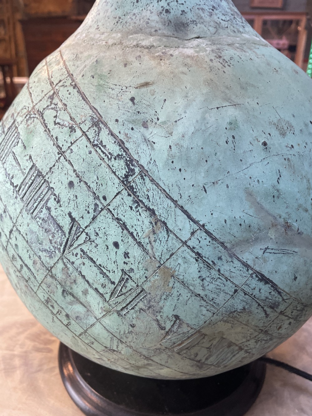 Unique Sun Dial Table Lamp View VII