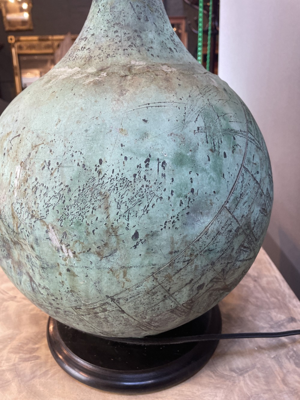 Unique Sun Dial Table Lamp View IX