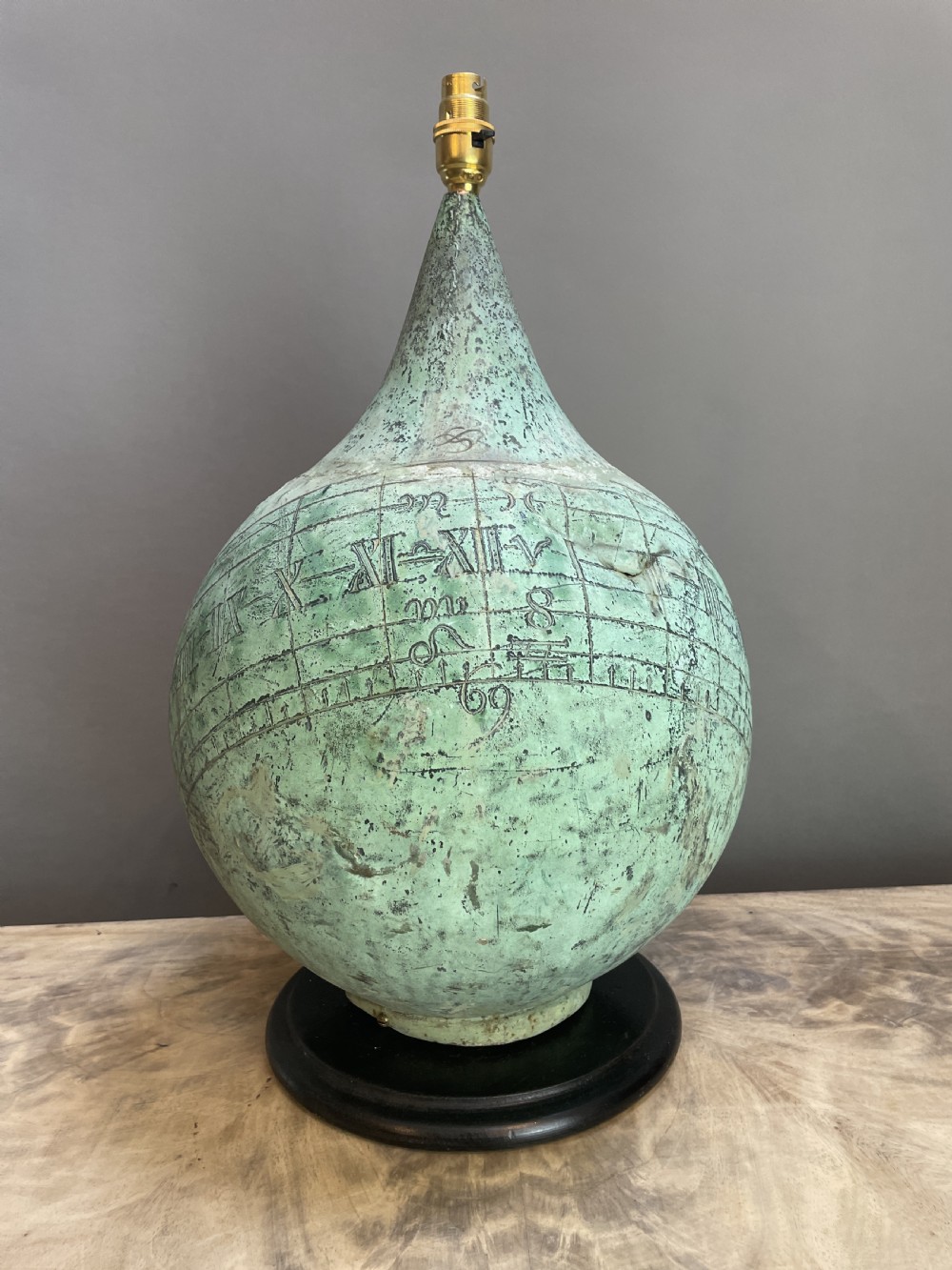 Unique Sun Dial Table Lamp View X