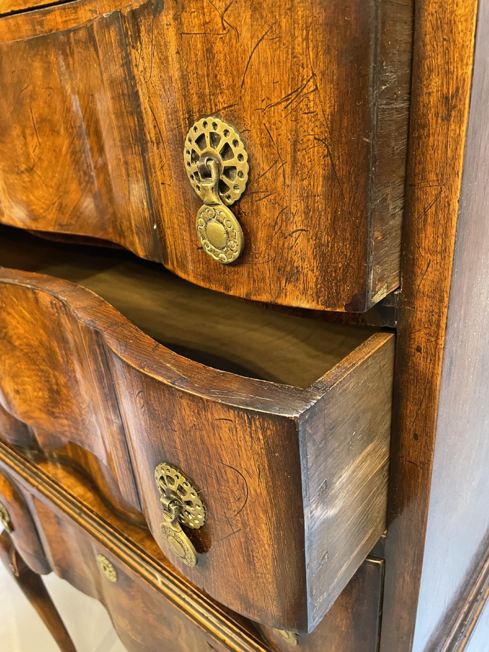 Queen Anne Revival chest on stand View III
