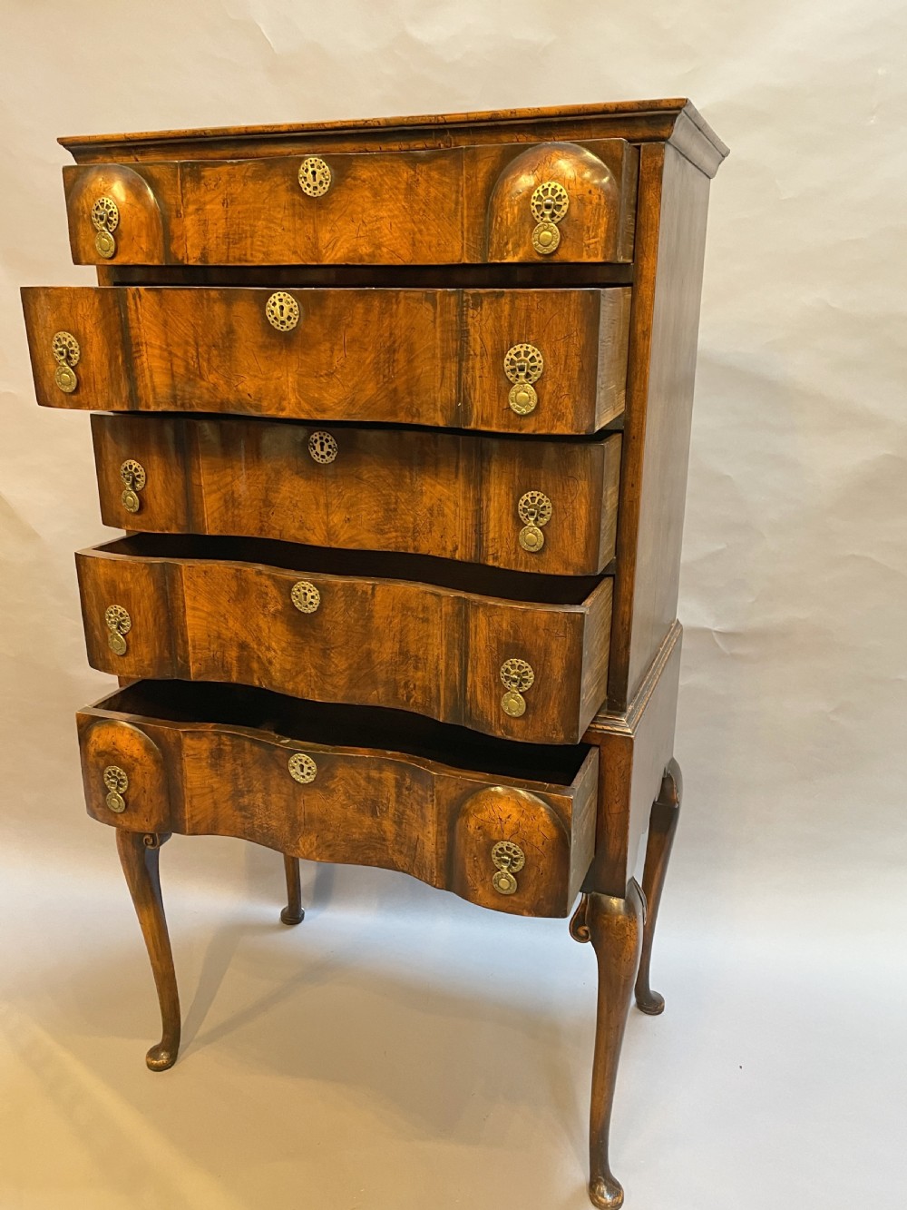 Queen Anne Revival chest on stand View IV