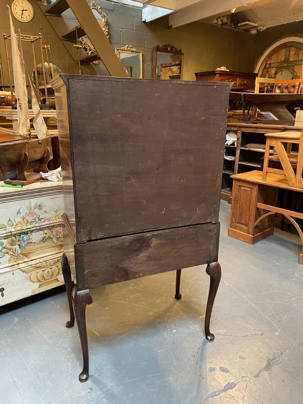 Queen Anne Revival chest on stand View VIII