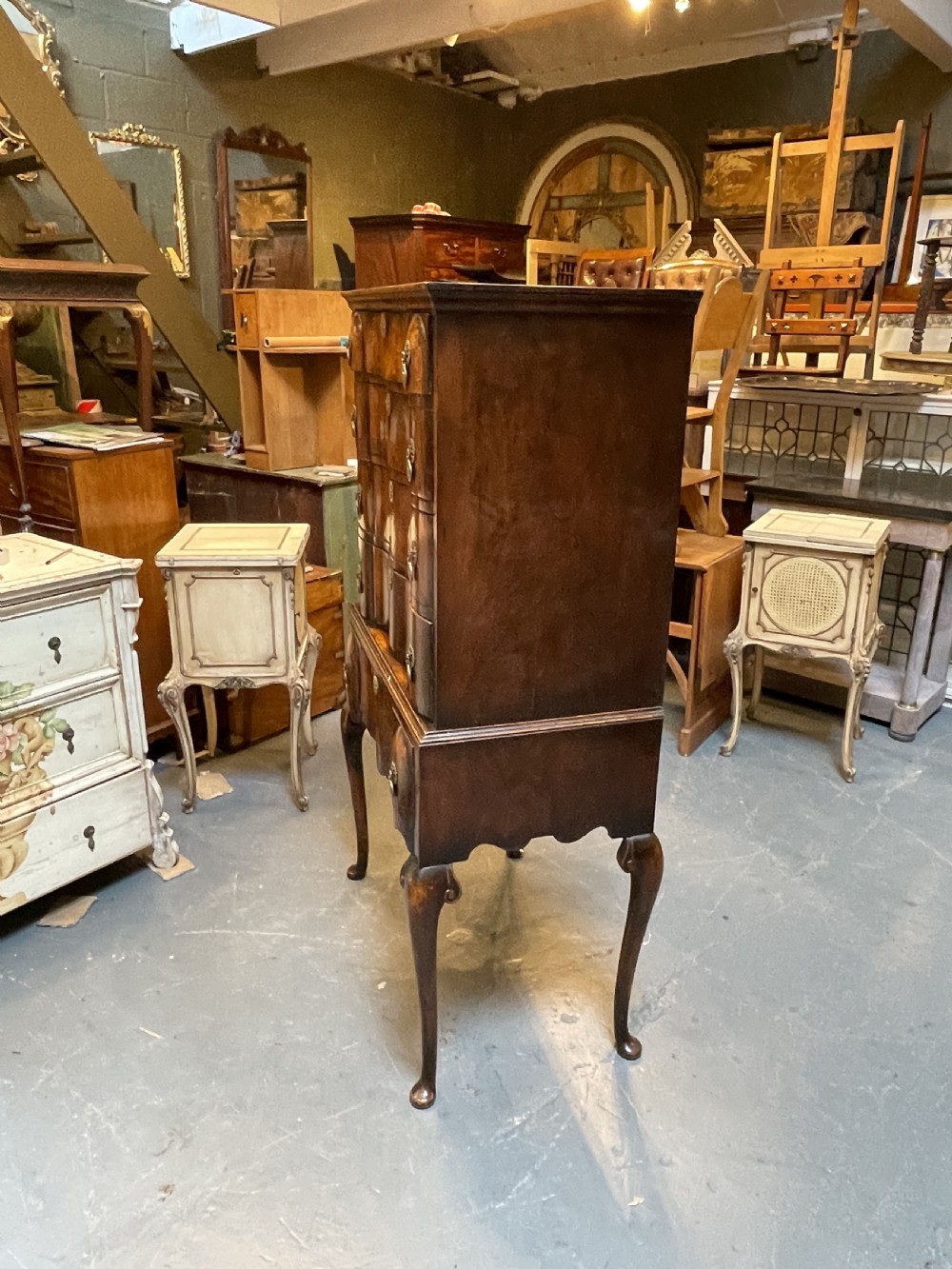 Queen Anne Revival chest on stand View IX