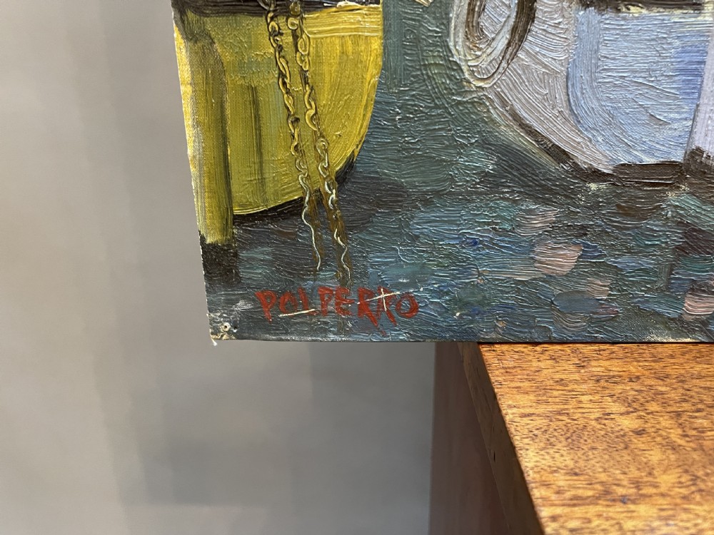 C20th Oil on board - 