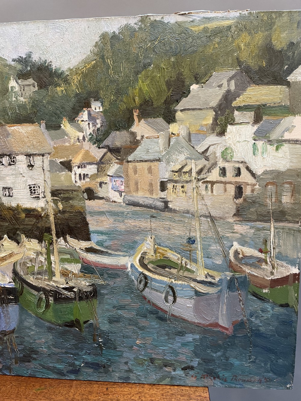 C20th Oil on board - 