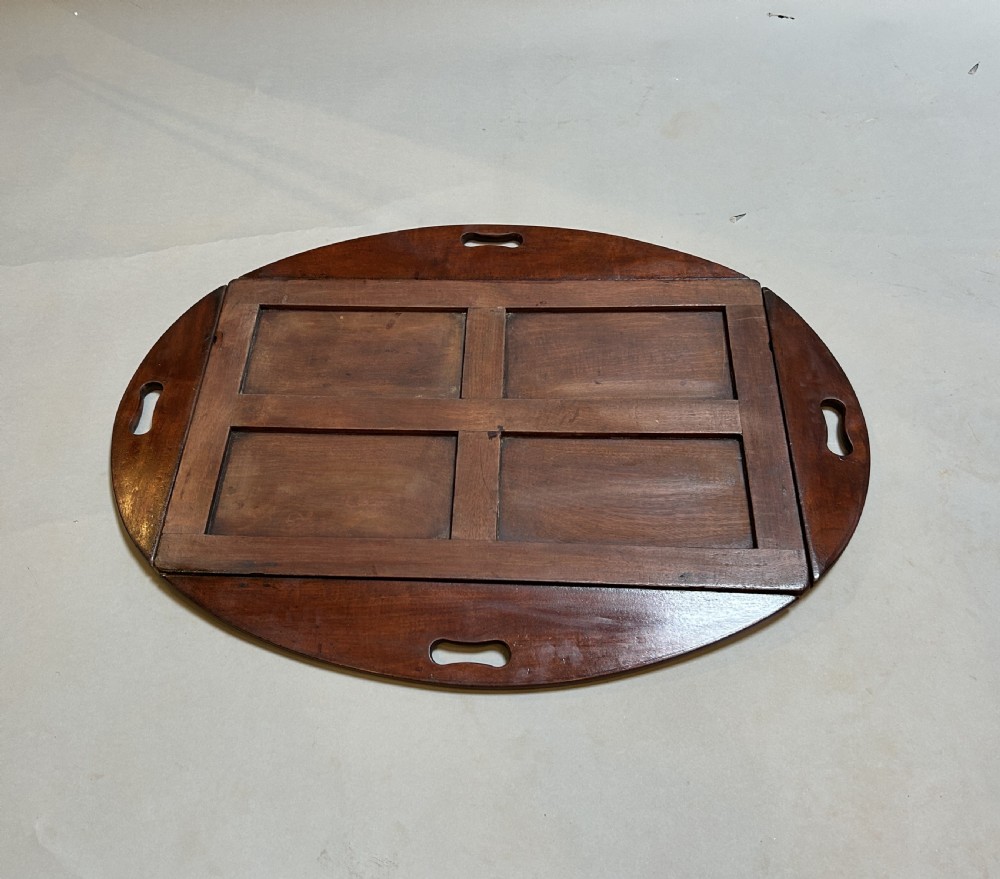 Georgian butlers tray on stand View IV