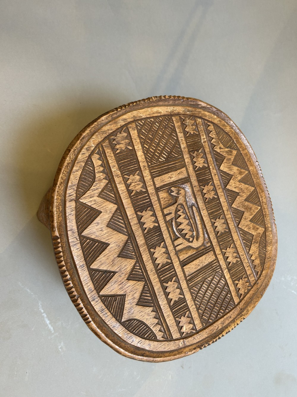 African Tribal Stool View II