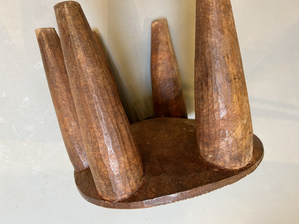 African Tribal Stool View III
