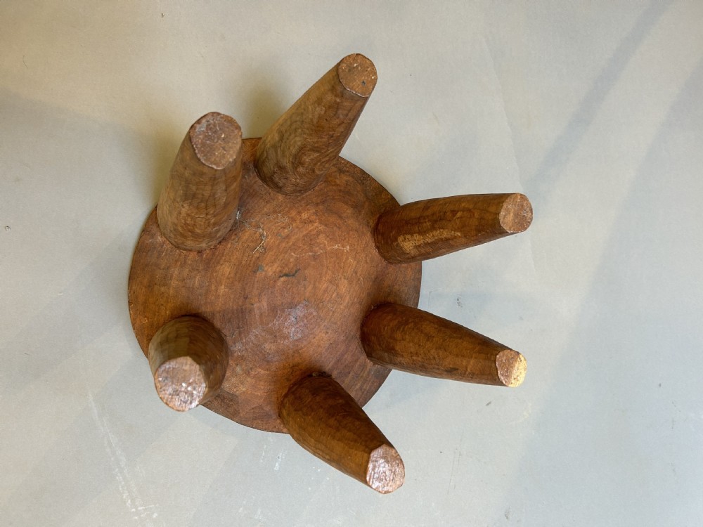African Tribal Stool View IV