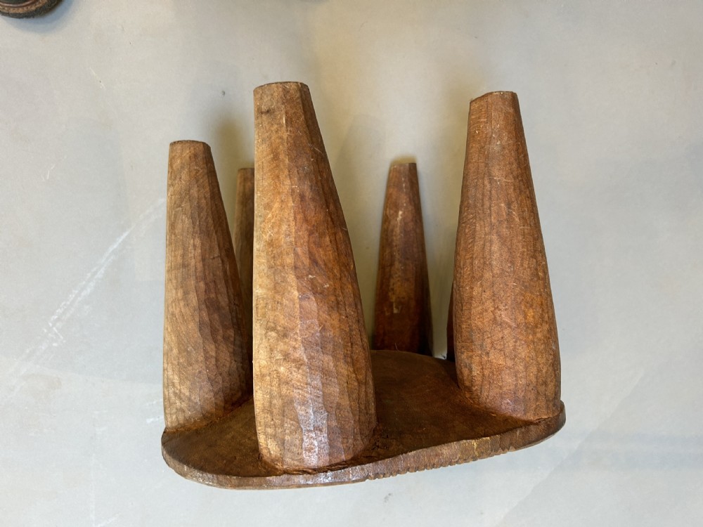 African Tribal Stool View V