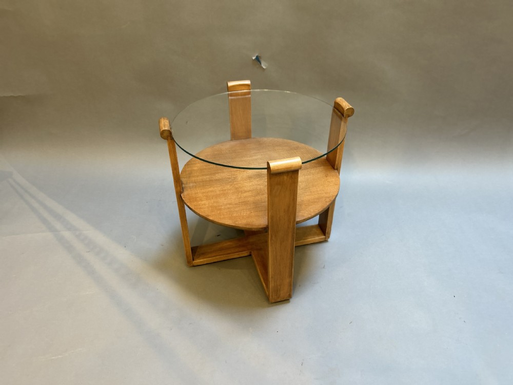 Art Deco Circular Coffee Table