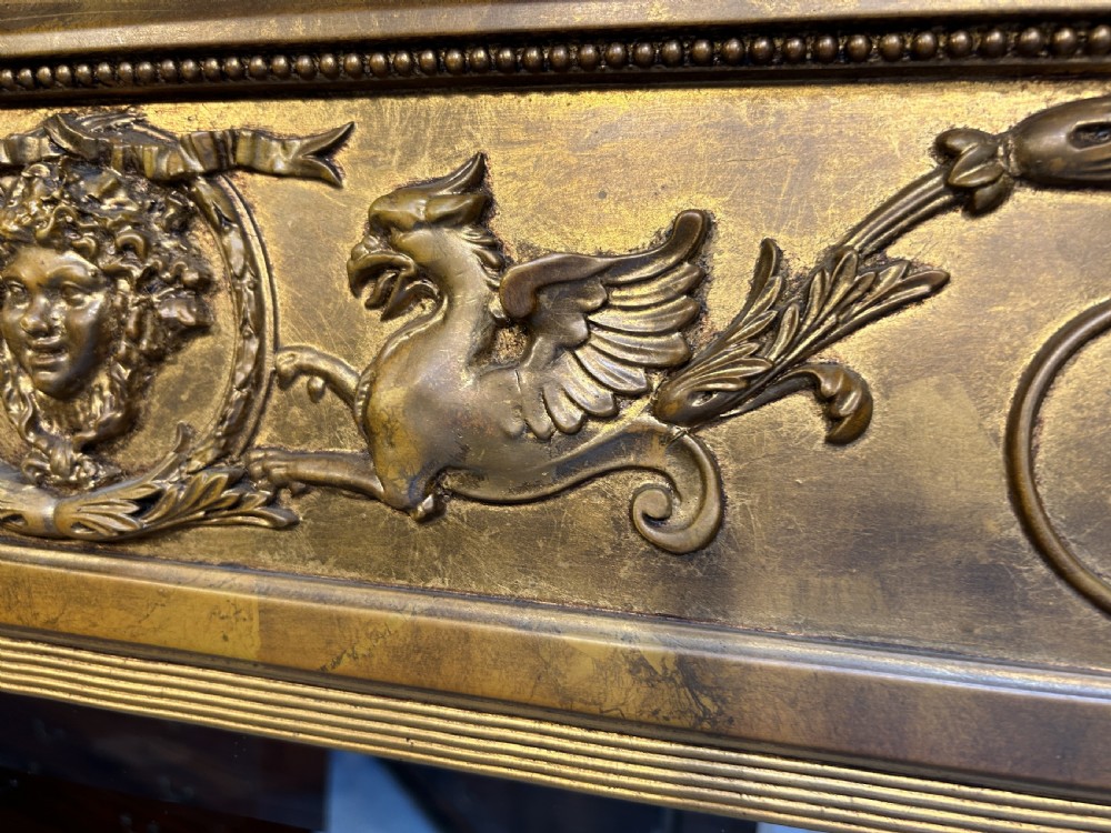 Regency Style Gilt tryptich Overmantel Miror View II