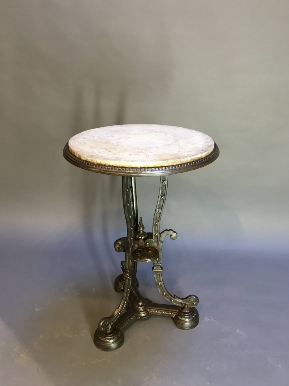 Victorian Cast Iron Conservatory Table View V