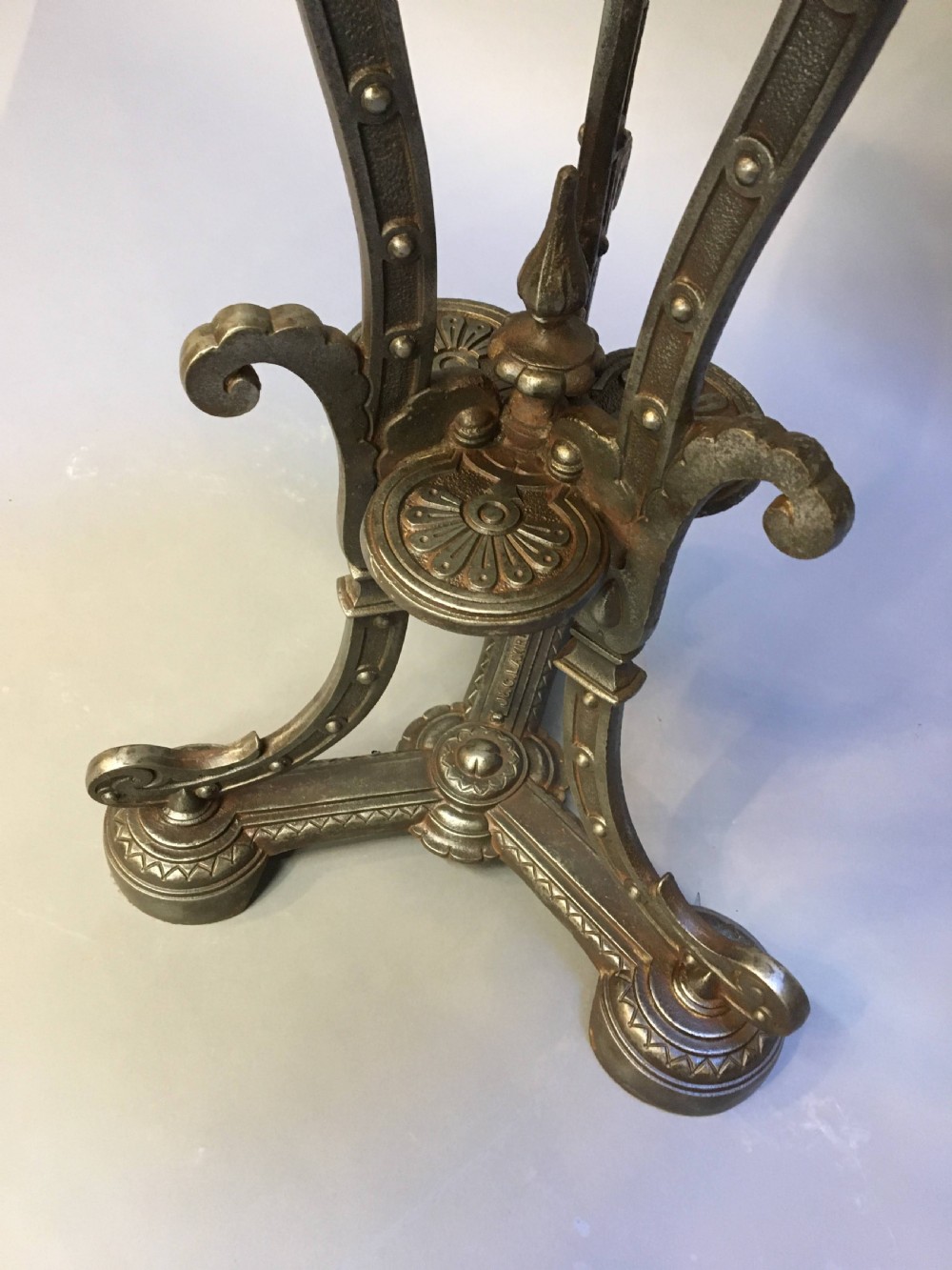Victorian Cast Iron Conservatory Table View VII