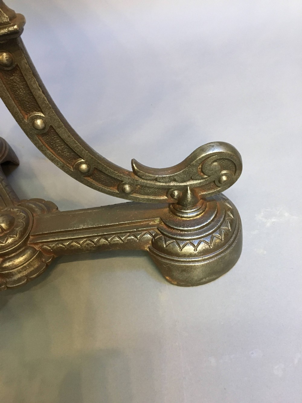 Victorian Cast Iron Conservatory Table View XI