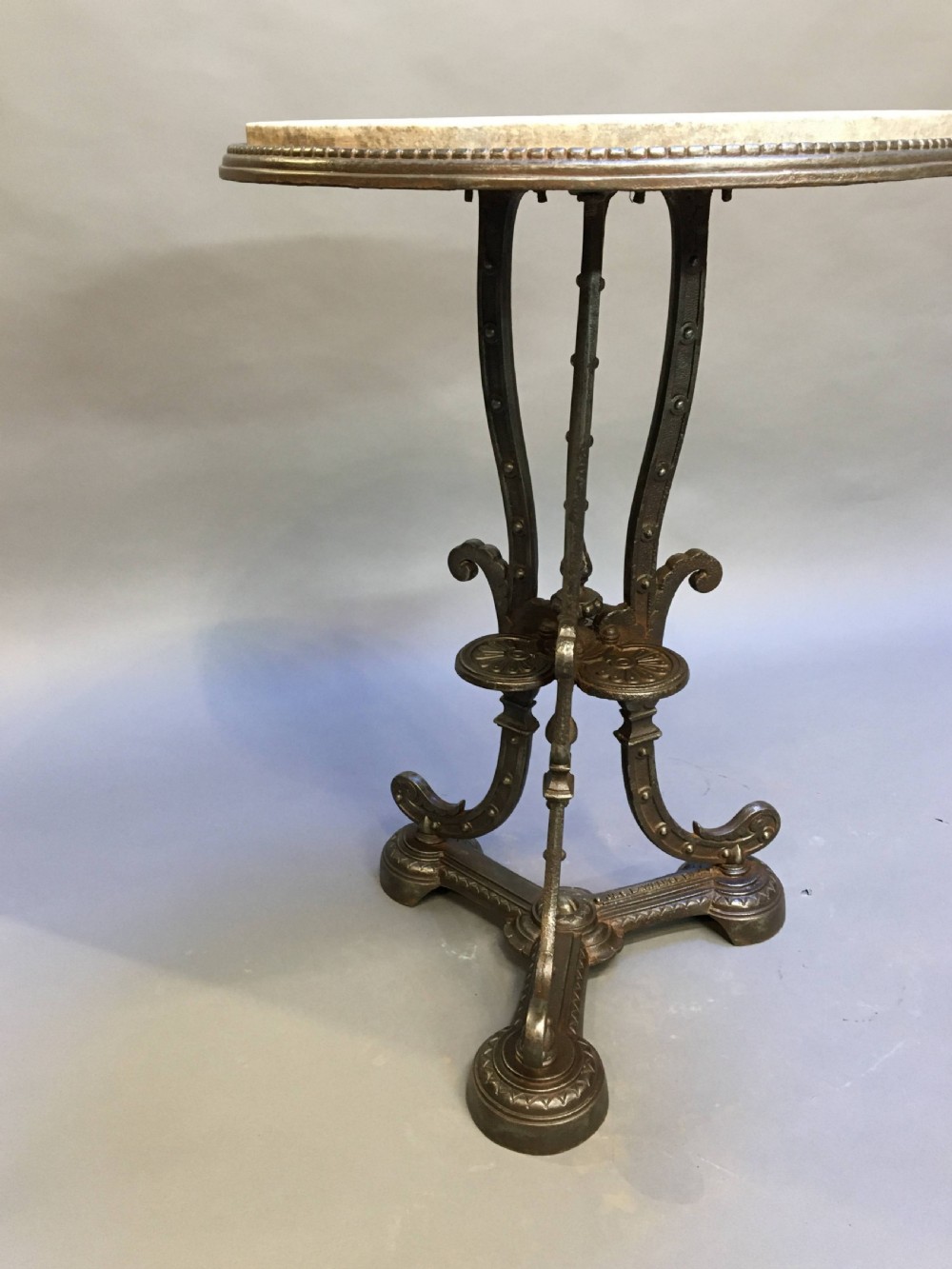 Victorian Cast Iron Conservatory Table View XIII
