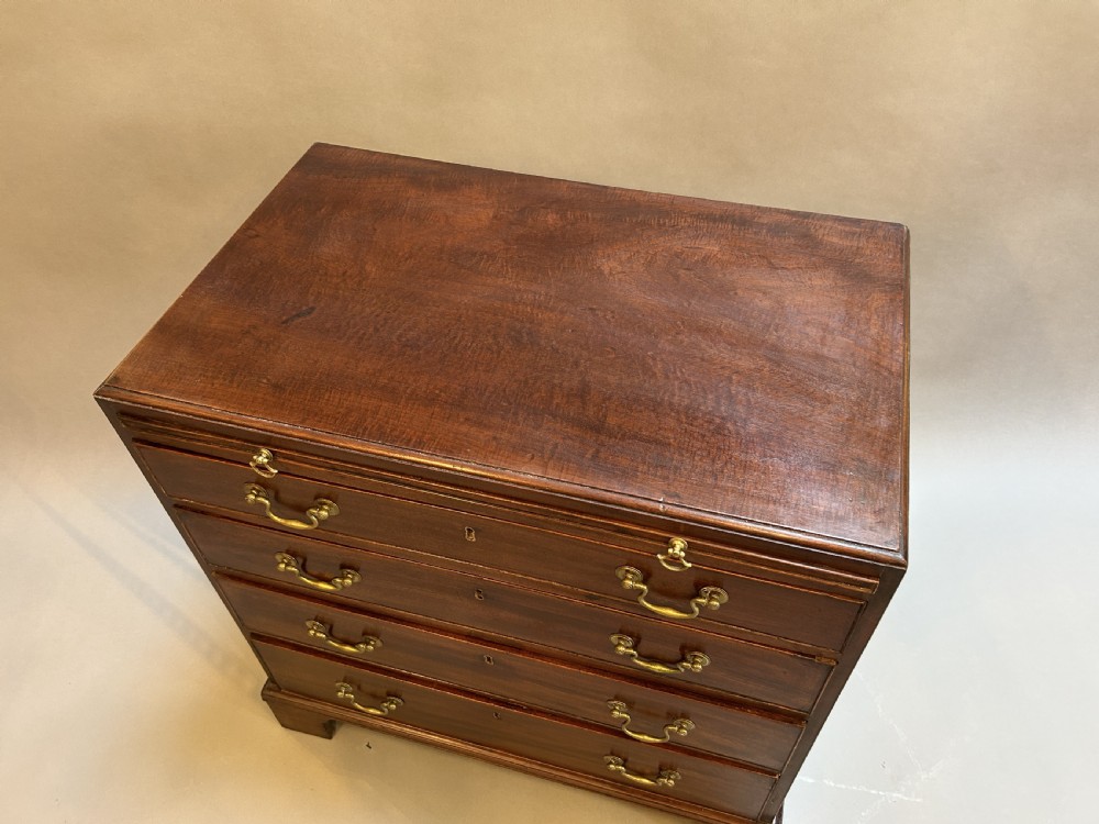 George III Mahogany Chest Of Drawers View II