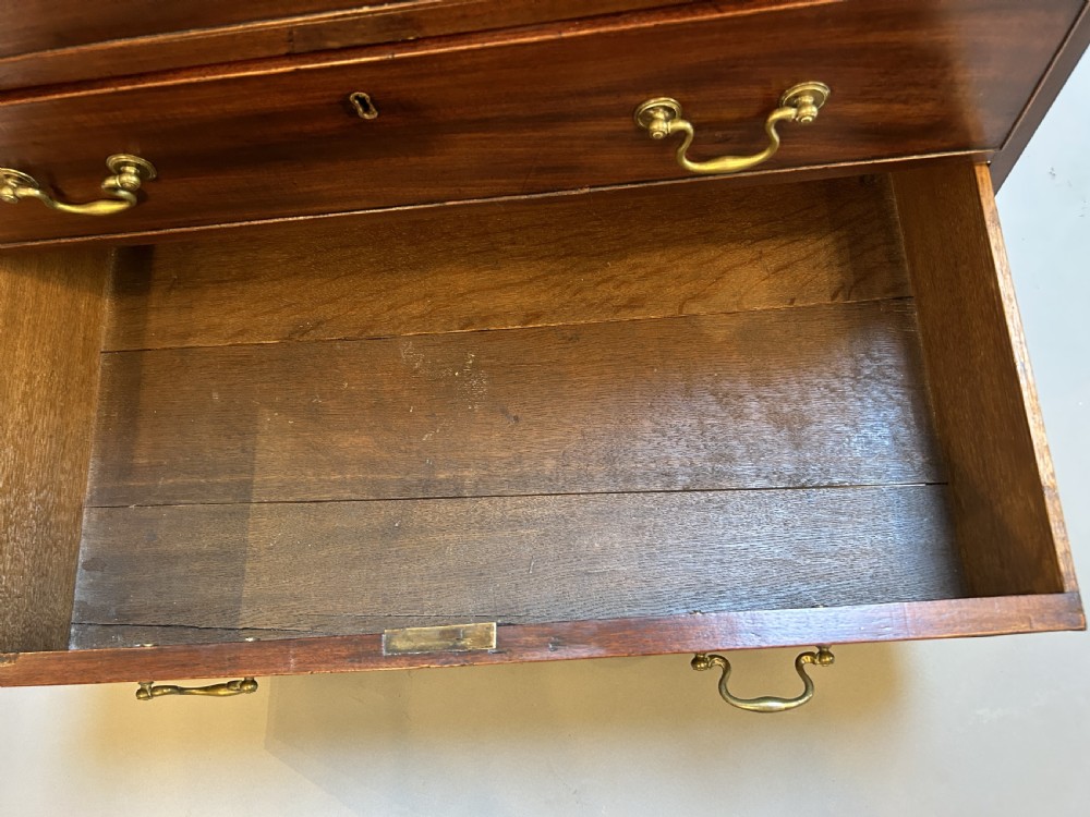George III Mahogany Chest Of Drawers View III