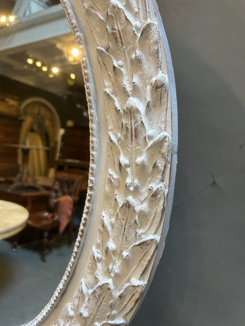 Regency design large wall mirror View II