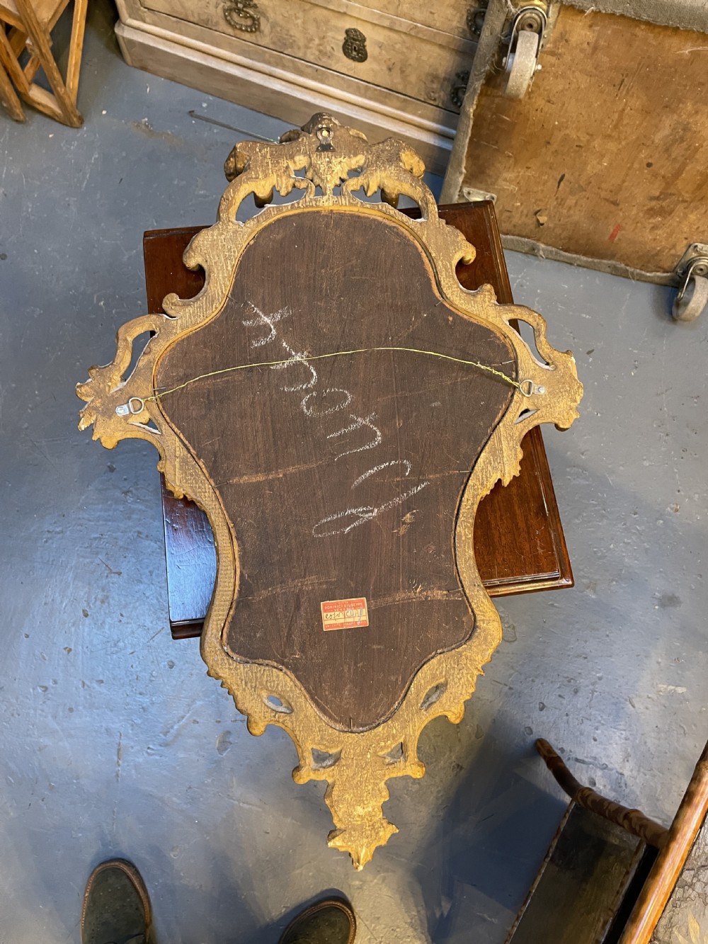 Venetian gilt wall mirror View VII