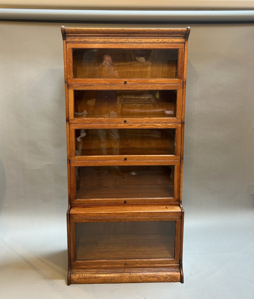 Globe Wernicke Type Stacking Bookcase By Gunn View II