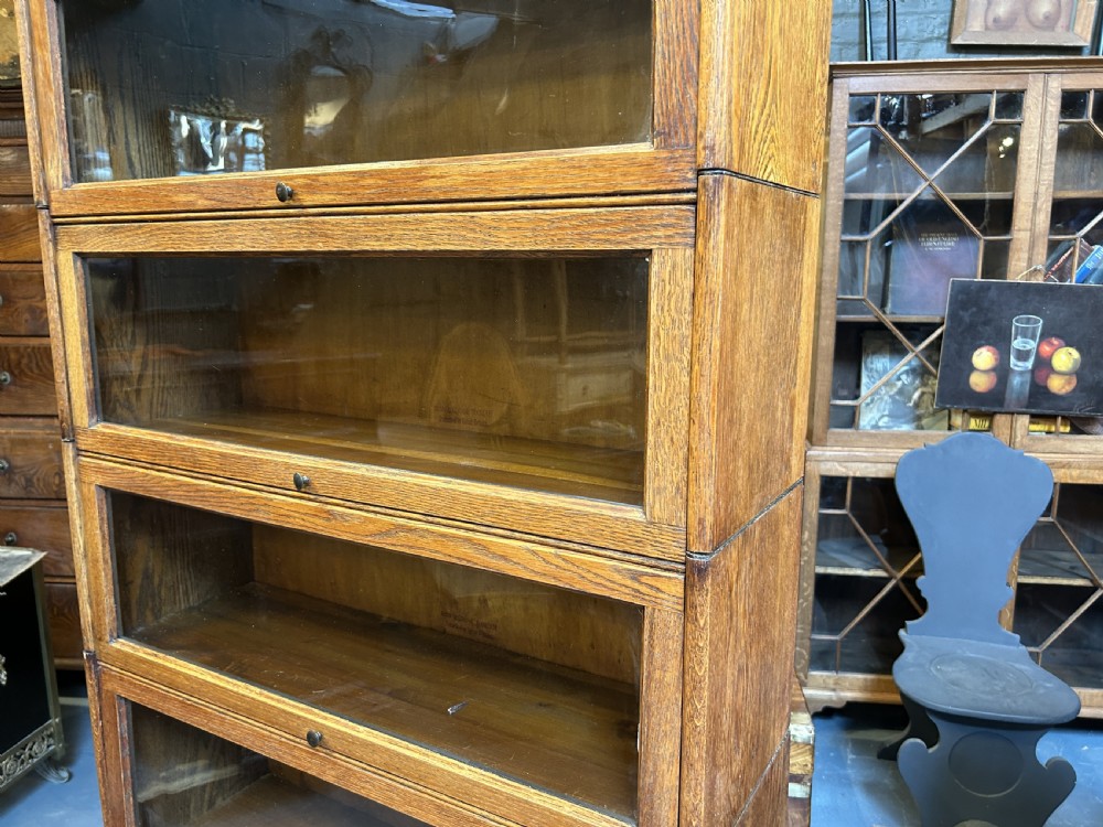 Globe Wernicke Type Stacking Bookcase By Gunn View VII