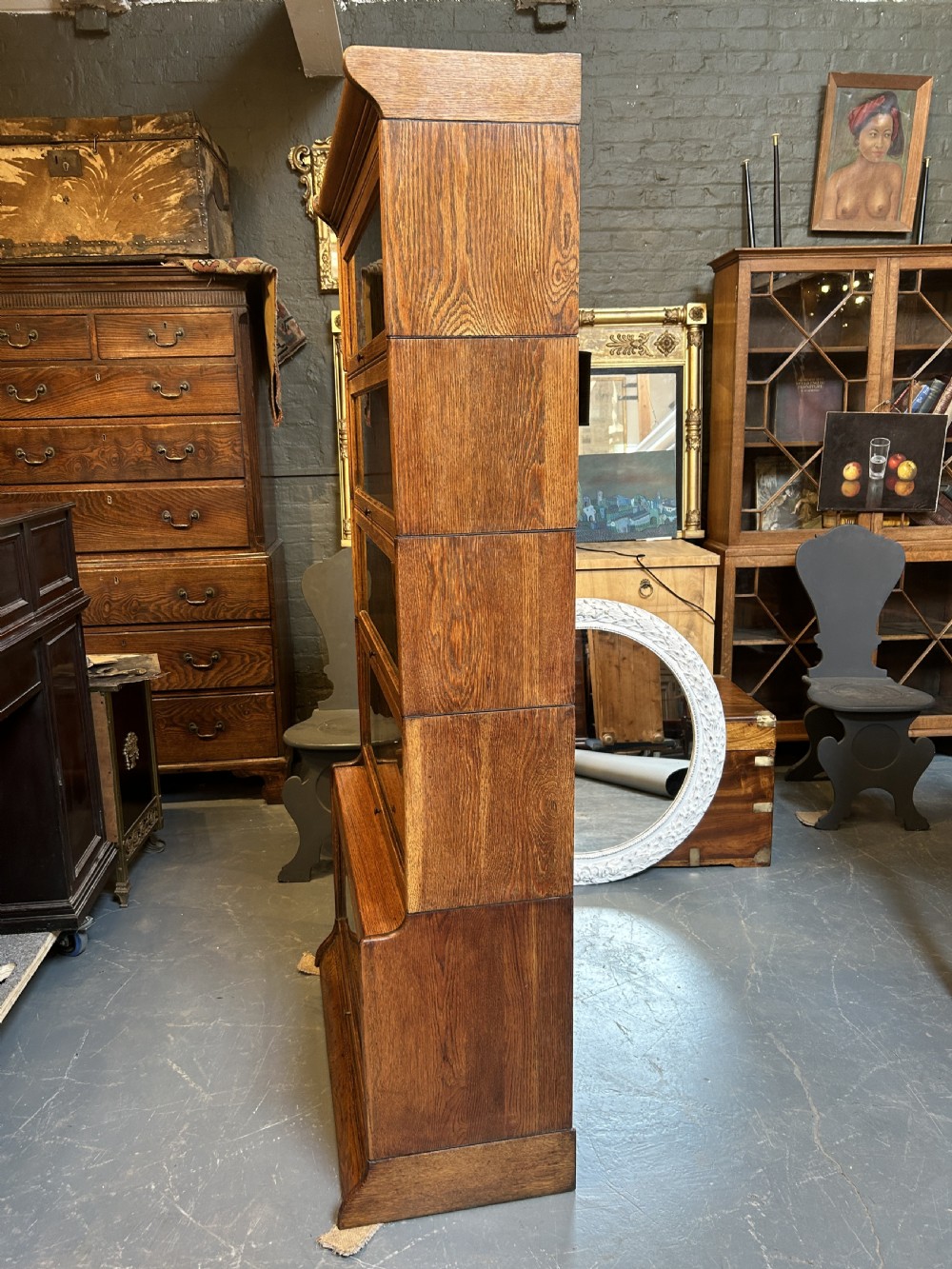 Globe Wernicke Type Stacking Bookcase By Gunn View IX