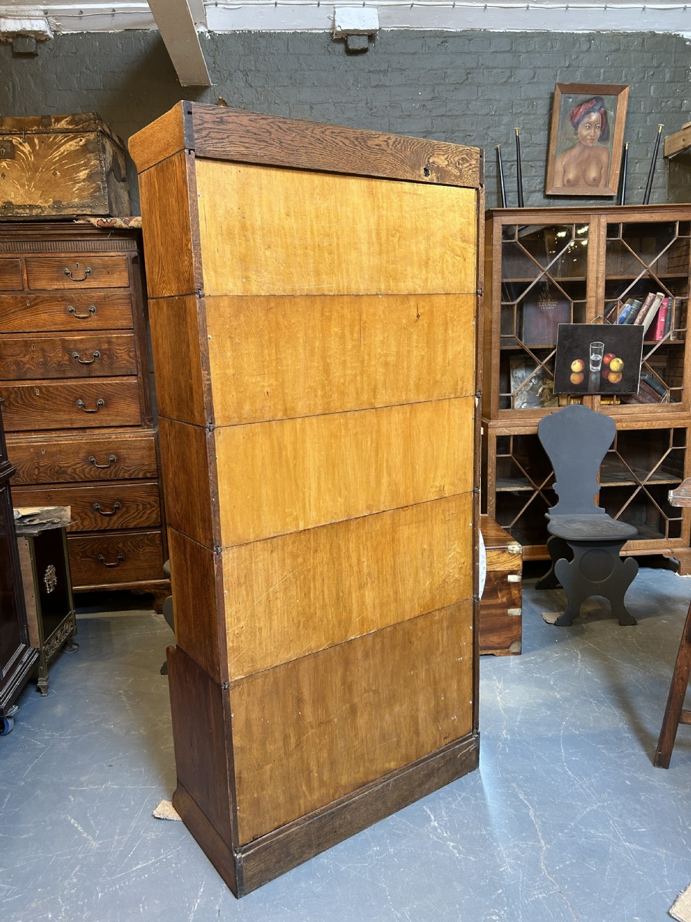 Globe Wernicke Type Stacking Bookcase By Gunn View X