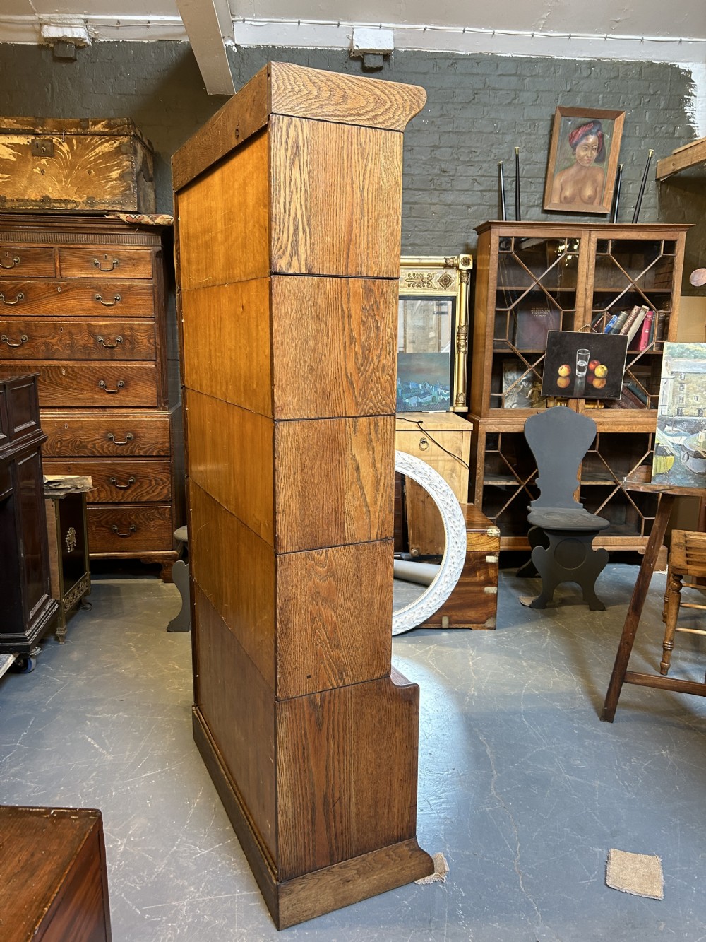 Globe Wernicke Type Stacking Bookcase By Gunn View XI