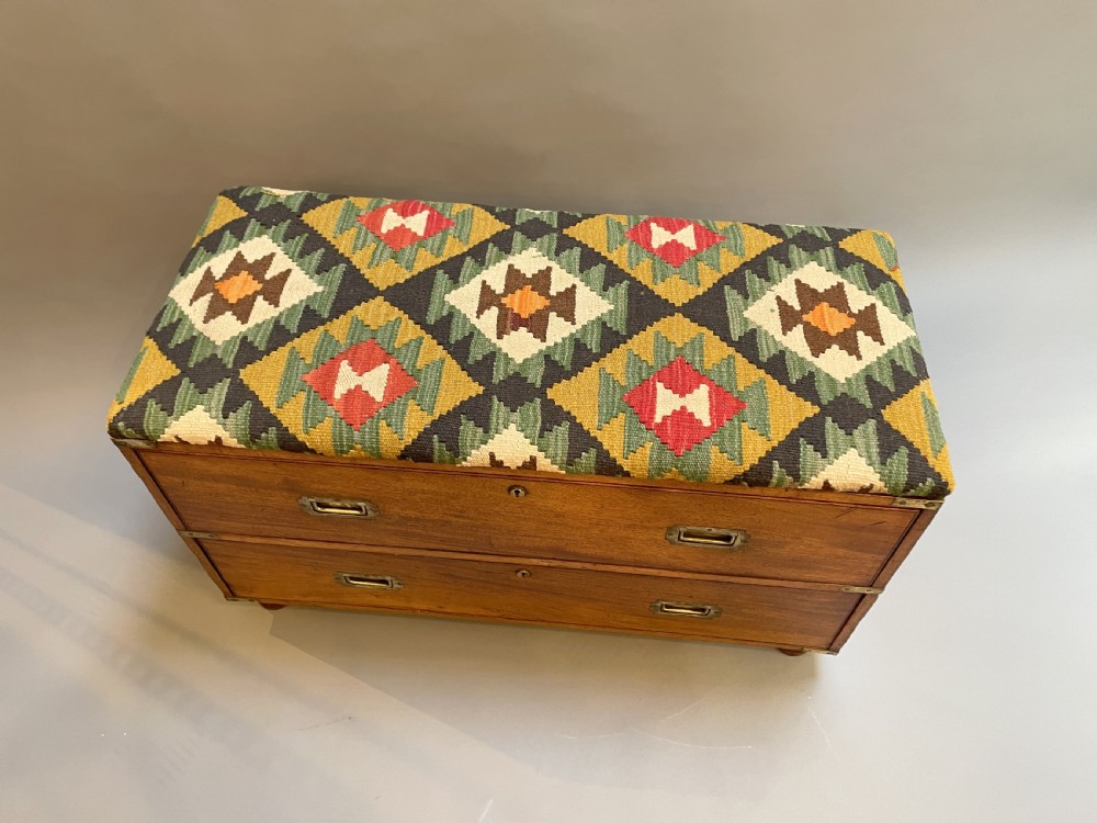 C19th Campaign Chest Seat View III