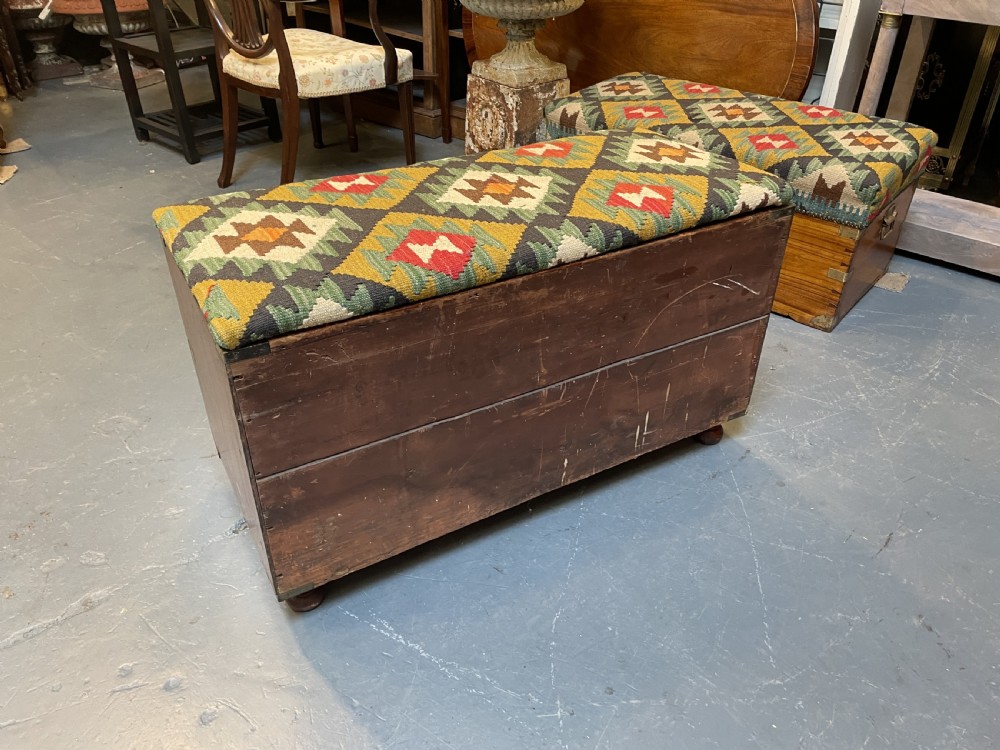 C19th Campaign Chest Seat View VI
