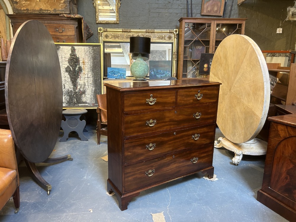 George III Mahogany Hall Chest View VI