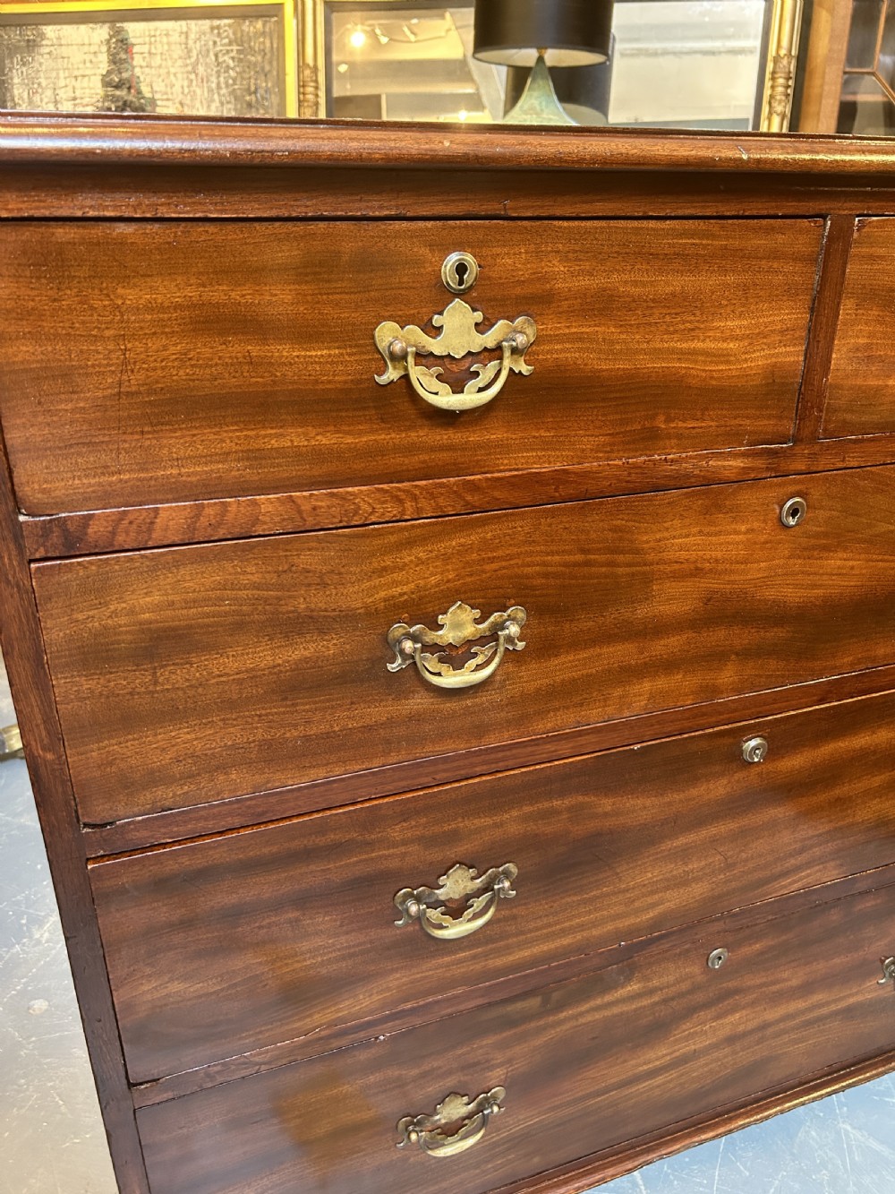 George III Mahogany Hall Chest View VII